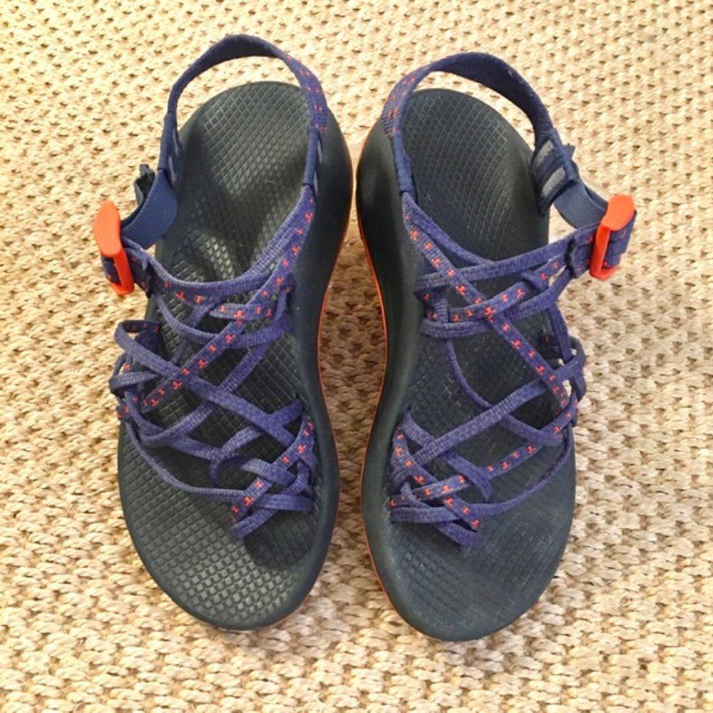 Chaco Women's ZX/3 Classic Sandal Festoon Blue 7